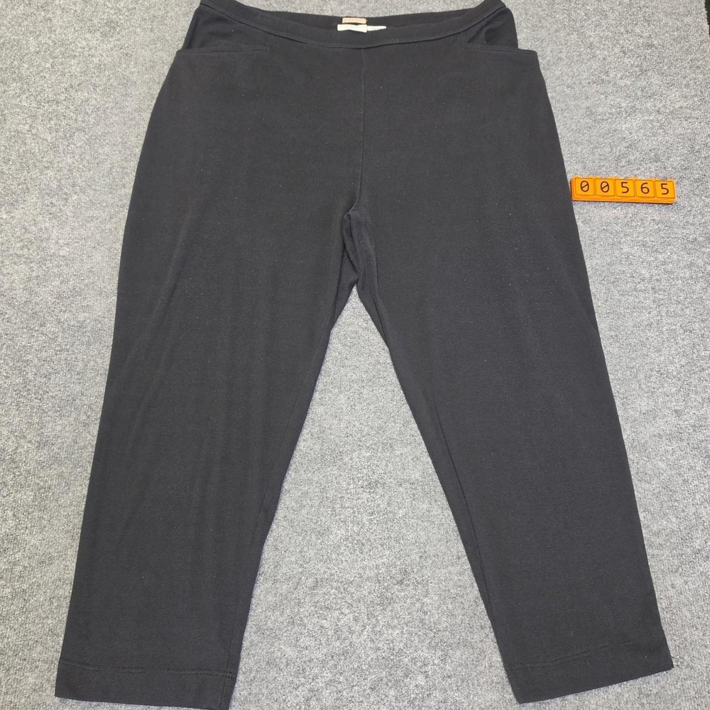 White Stag Black Sweatpants with pockets Size 22W